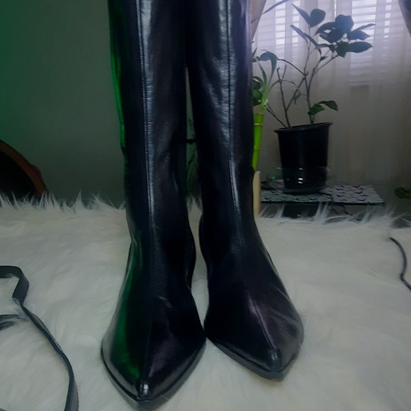 🥳 SALE #2: furla below the knee boots low heels - Picture 5 of 16